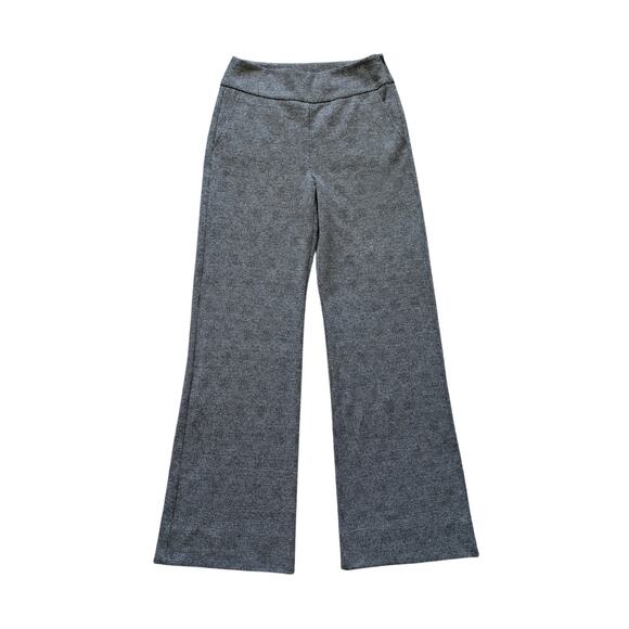 Cabi Trousers Pants Womens 8 Gray Plaid Wide Leg Career Work Academia Preppy - Picture 1 of 7